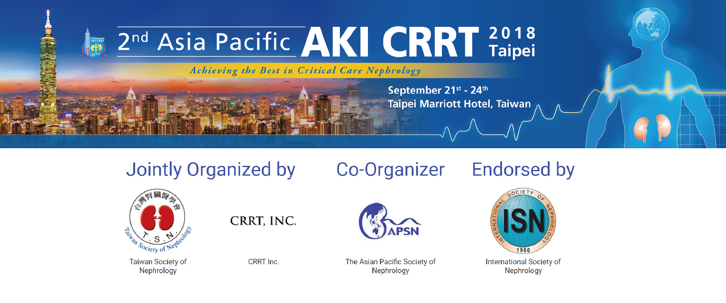 2nd Asia Pacific AKI CRRT 2018 Taipei